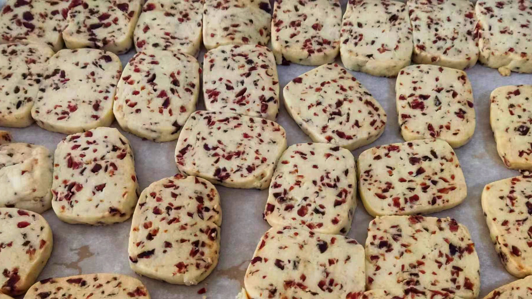 Cranberry cookies
